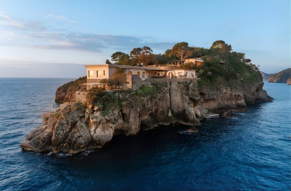 Isola Isca from the sea