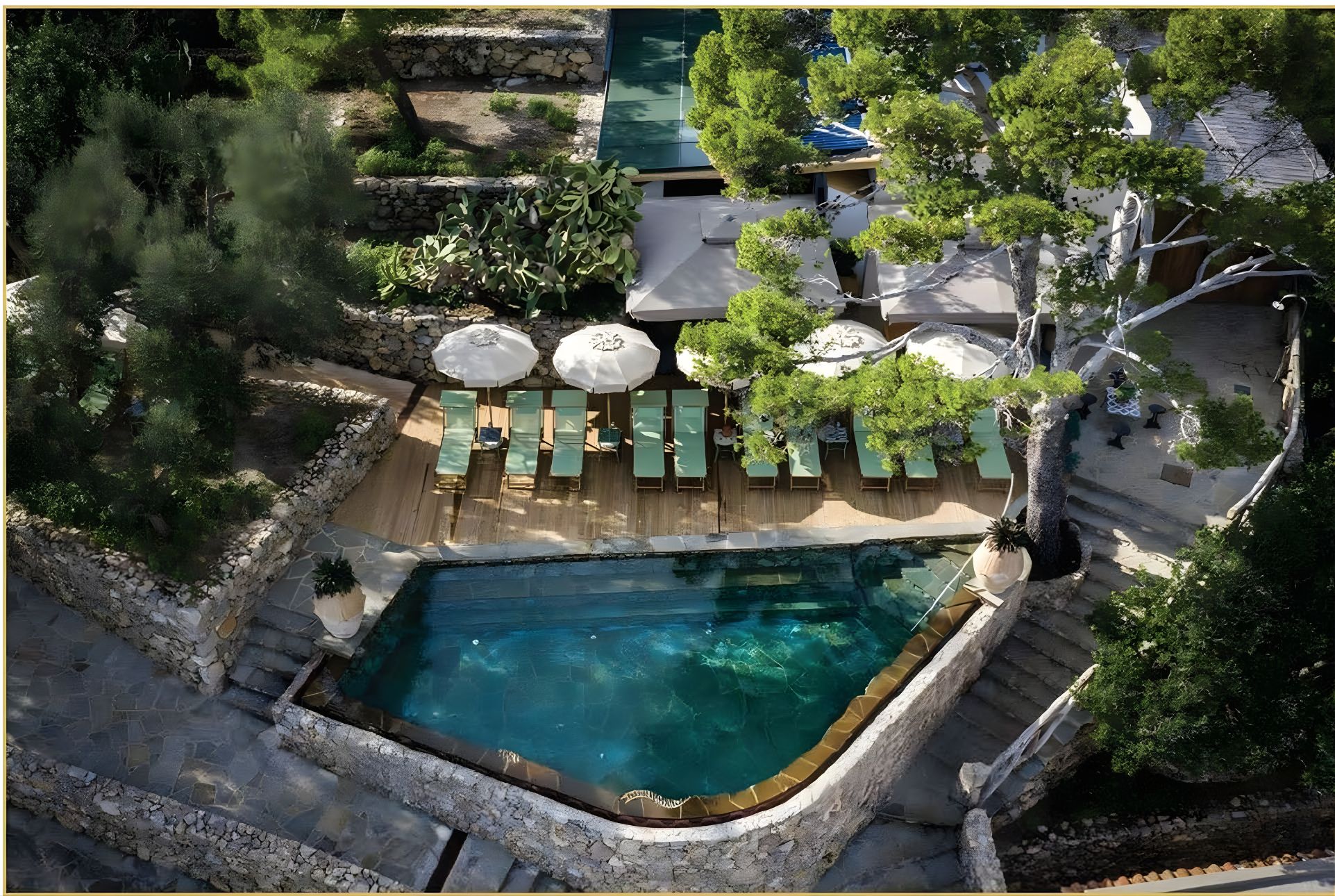 Infinity Pool aerial view