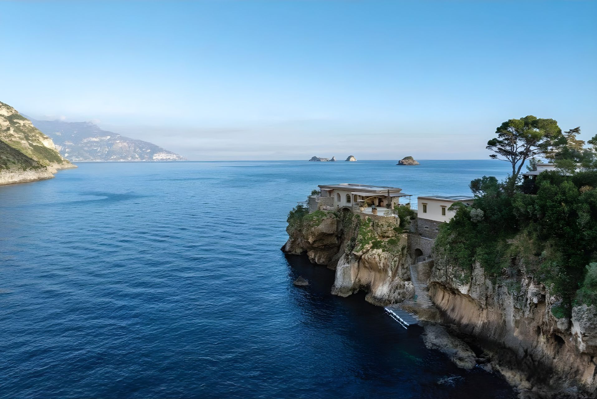 Isola Isca from the sea